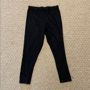 365 KIDS BY GARANIMALS Girls Size 7 Shimmery Black Capri Leggings